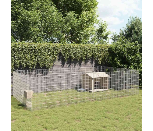 Aptvaras Gyvūnams, 24 Segmentai, 54X100cm Galvanizuota Geležis