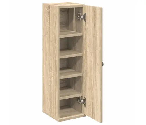Vannitoakapp Rullihoidjaga, Sonoma Tamm, 20,5X22X72 Cm Vannitoakapp Rullihoidjaga, Sonoma Tamm, 20,5X22X72 Cm