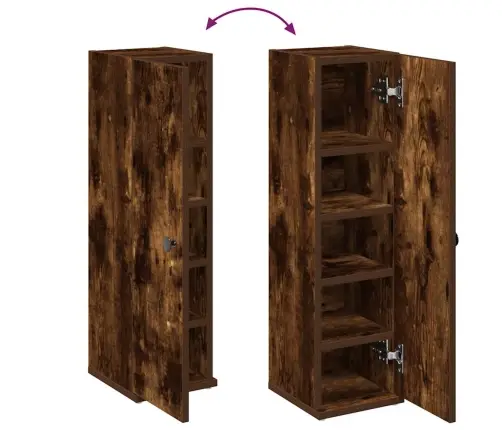 Vannas Istabas Skapis Ar Ruļļu Turētāju 20,5X22X72 Cm Vidaxl