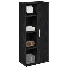 Vannas Istabas Skapis Ar Ruļļu Turētāju Melns 39X22X90 Cm Vidaxl Vannas Istabas Skapis Ar Ruļļu Turētāju Melns 39X22X90 Cm Vidaxl
