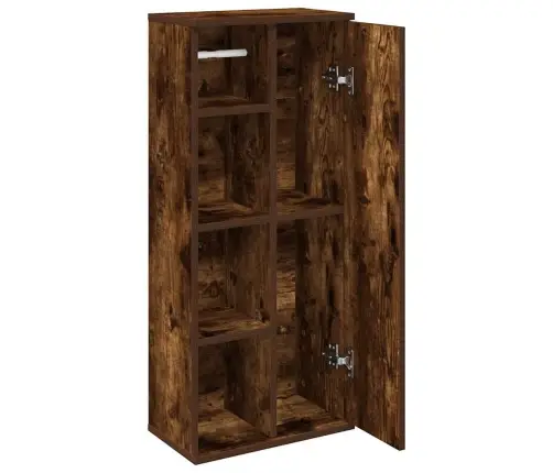 Vonios Spintelė Su Ritinėlių Laikikliu, Dūminio, 39X22X90Cm