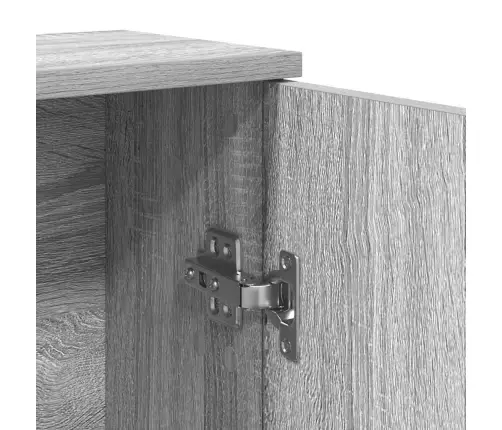 Vonios Spintelė Su Ritinėlių Laikikliu, Pilka, 39X22X90Cm