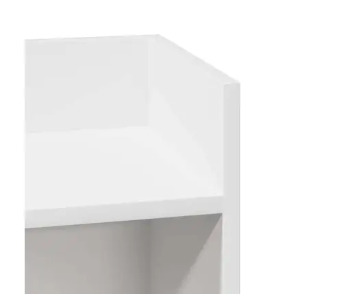 Lisalauad 2 Tk Riiuliga, Valge, 25,5X27X60 Cm