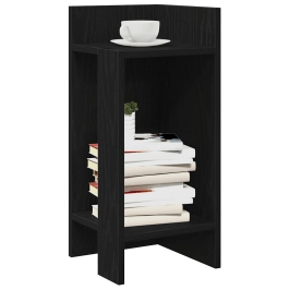 Lisalauad 2 Tk Riiuliga, Must, 25,5X27X60 Cm