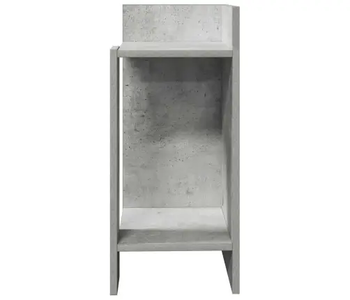 Galdiņš Ar Plauktu, Betona Pelēks, 25,5X27X60 Cm Vidaxl