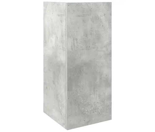 Galdiņš Ar Plauktu, Betona Pelēks, 25,5X27X60 Cm Vidaxl