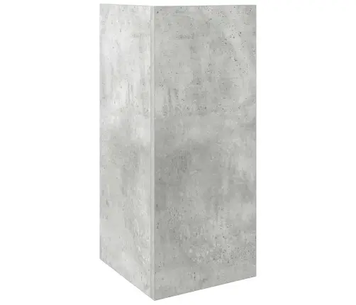 Šoniniai Staliukai Su Lentyna, 2Vnt., Pilka, 25,5X27X60Cm