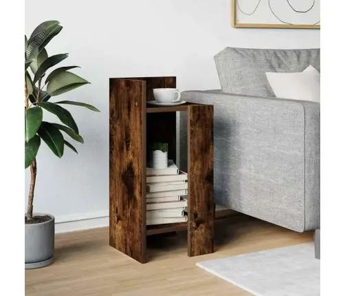 Galdiņš Ar Plauktu, Ozolkoka Krāsa, 25,5X27X60 Cm Vidaxl