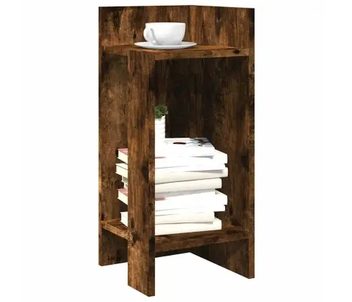 Galdiņi Ar Plauktu, 2 Gab., Ozolkoka Krāsa, 25,5X27X60 Cm Vidaxl Galdiņi Ar Plauktu, 2 Gab., Ozolkoka Krāsa, 25,5X27X60 Cm Vidaxl