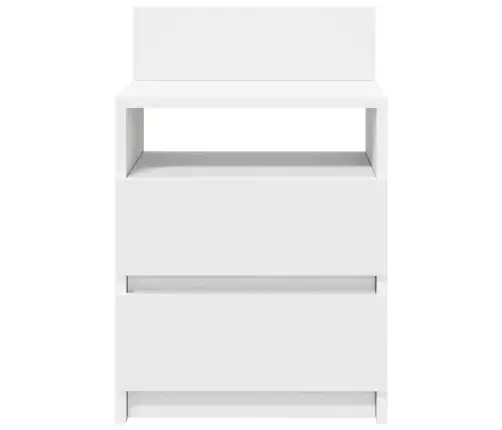 2 Sahtliga Öökapp Valge 40X33X60 Cm