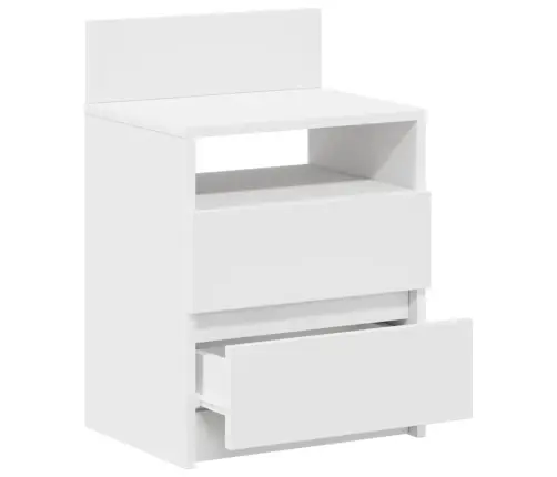 2 Sahtliga Öökapp Valge 40X33X60 Cm