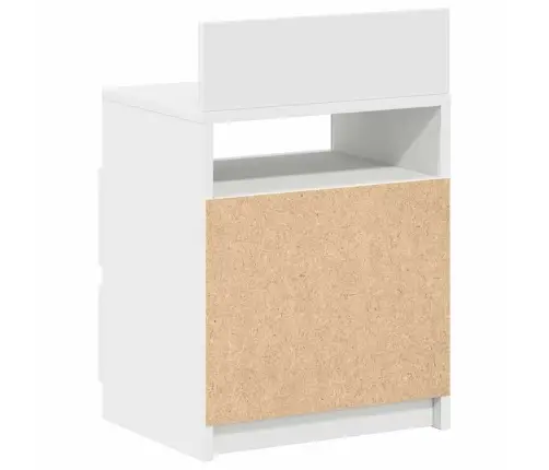 2 Sahtliga Öökapp Valge 40X33X60 Cm