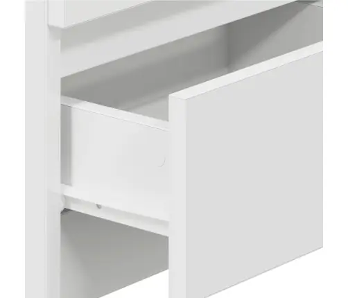 2 Sahtliga Öökapp Valge 40X33X60 Cm