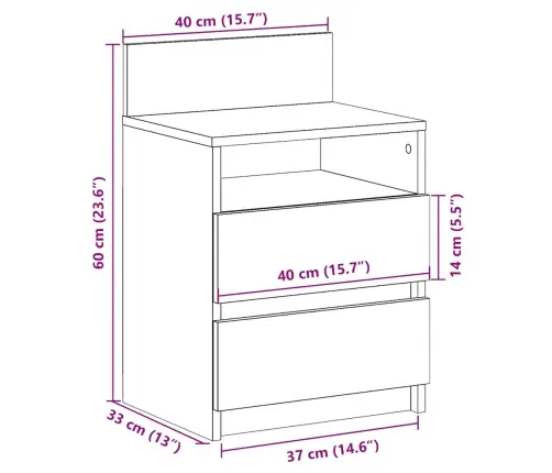 2 Sahtliga Öökapp Valge 40X33X60 Cm