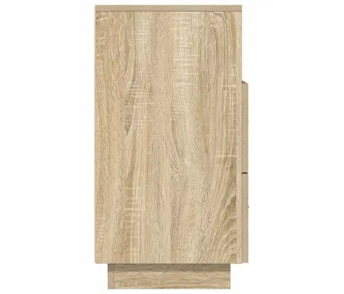 Naktinės Spintelės Su 2 Stalčiais, Sonoma, 36X36X68Cm