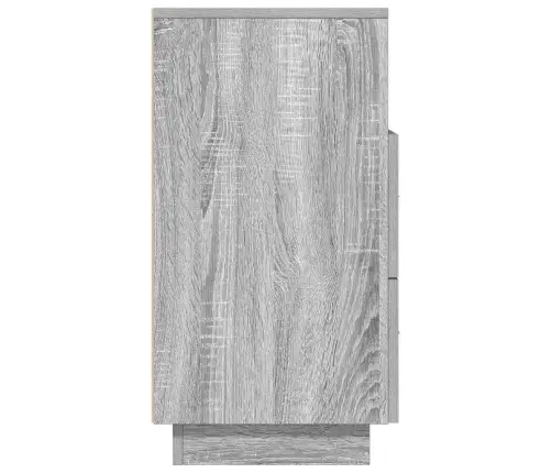 Naktinės Spintelės Su 2 Stalčiais, Pilka, 36X36X68Cm