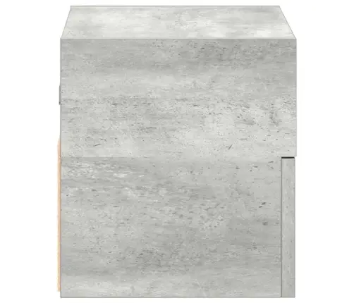 Sieninės Naktinės Spintelės, 2Vnt., Pilka, 45X26X28,5Cm Sieninės Naktinės Spintelės, 2Vnt., Pilka, 45X26X28,5Cm