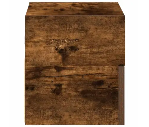 Sieninė Naktinė Spintelė, Dūminio Ąžuolo, 45X26X28,5Cm