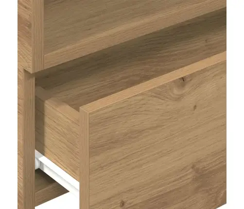 Sienas Naktsskapītis, Koka Krāsa, 45X26X28,5 Cm Vidaxl