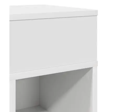 Öökapid 2 Tk, Sahtliga Valge 25X31X66 Cm