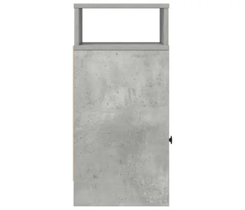 Naktsskapītis Ar Atvilktni, Betona Pelēks, 25X31X66 Cm Vidaxl