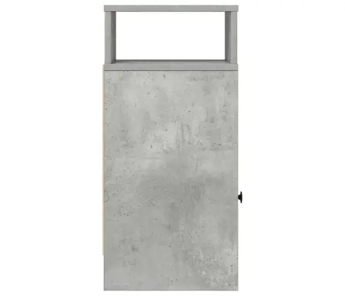 Naktsskapīši Ar Atvilktni, 2 Gab., Betona Pelēks, 25X31X66 Cm Vidaxl