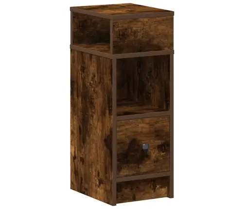 Naktsskapītis Ar Atvilktni, Ozolkoka, 25X31X66 Cm Vidaxl