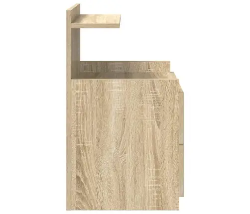 Öökapid 2 Tk 2 Sahtliga, Sonoma Tamm, 40 X 36,5 X 62 Cm