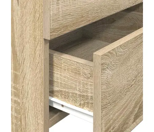 Öökapid 2 Tk 2 Sahtliga, Sonoma Tamm, 40 X 36,5 X 62 Cm