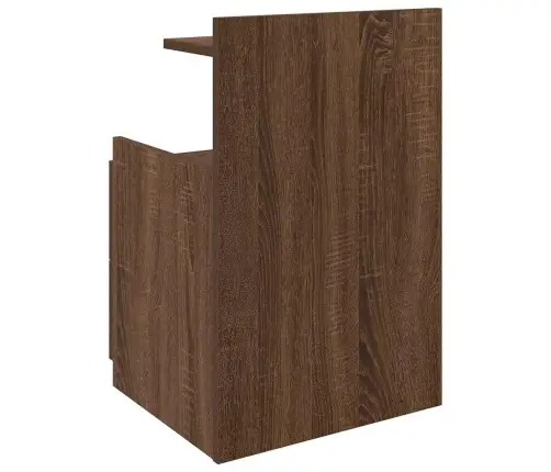 Öökapp Kahe Sahtliga, Pruun Tamm, 40 X 36,5 X 62 Cm