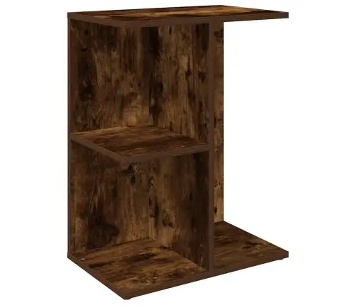 Naktinis Staliukas, Dūminio, 46,5X29X61cm Apdirbta Mediena