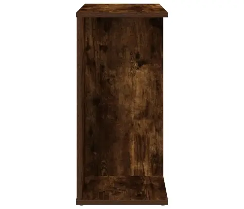 Naktinis Staliukas, Dūminio, 46,5X29X61cm Apdirbta Mediena