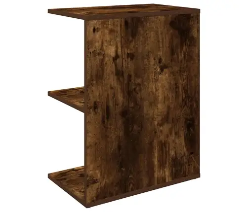 Naktinis Staliukas, Dūminio, 46,5X29X61cm Apdirbta Mediena