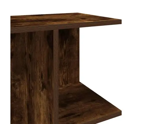 Naktinis Staliukas, Dūminio, 46,5X29X61cm Apdirbta Mediena