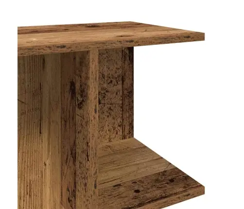 Naktsgaldiņš, Veca Koka Krāsā, 46,5X29X61 Cm, Inženierijas Koks Vidaxl