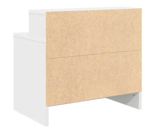 Spintelė Prie Lovos Su Stalčiumi, Balta, 51X31X47Cm