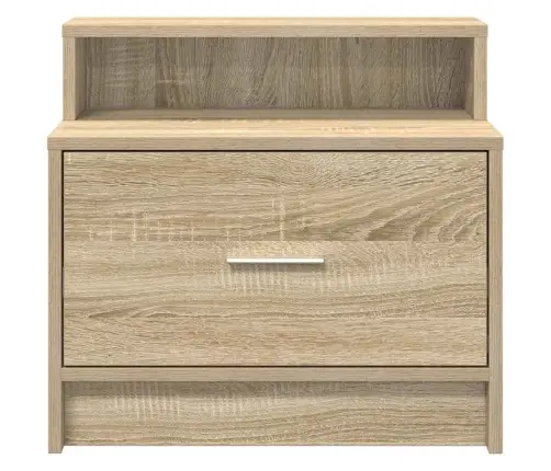 Naktinės Spintelės Su Stalčiumi, 2Vnt., Sonoma, 51X31X47Cm