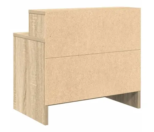 Naktinės Spintelės Su Stalčiumi, 2Vnt., Sonoma, 51X31X47Cm