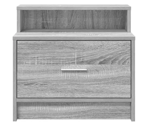 Spintelė Prie Lovos Su Stalčiumi, Pilka, 51X31X47Cm