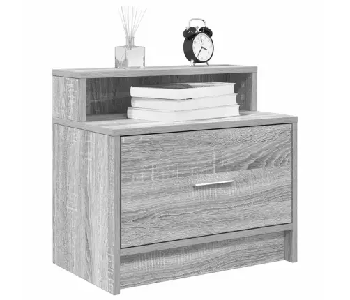 Spintelė Prie Lovos Su Stalčiumi, Pilka, 51X31X47Cm