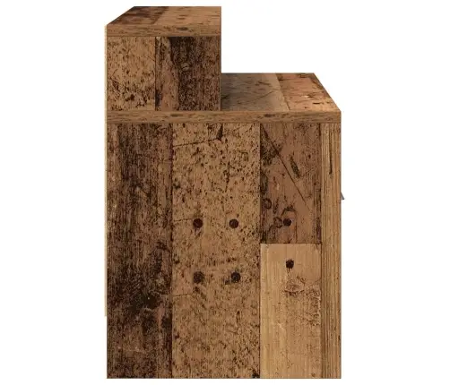 Naktsskapīši Ar Atvilktni, 2 Gab., Veca Koka, 51X31X47 Cm Vidaxl