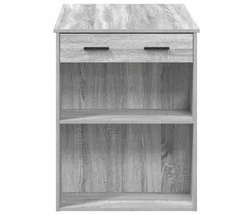 Rakstāmgalds Ar Atvilktni Un Plauktu, 102X62X77,5 Cm, Koks Vidaxl