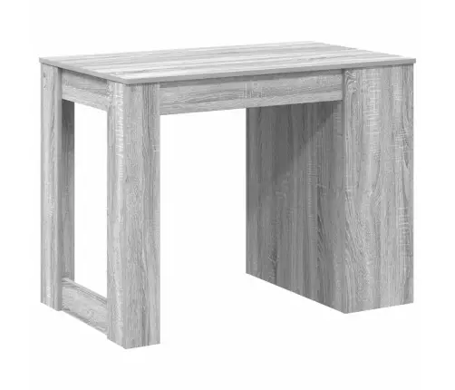 Rakstāmgalds Ar Atvilktni Un Plauktu, 102X62X77,5 Cm, Koks Vidaxl