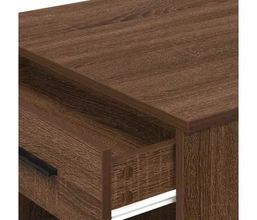 Rakstāmgalds Ar Atvilktni Un Plauktu, 102X62X77,5 Cm, Koks Vidaxl