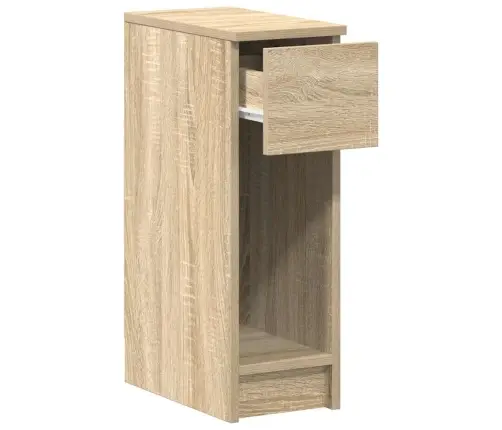 Naktsskapītis Ar Atvilktni, Ozolkoka, 20X36X60 Cm Vidaxl