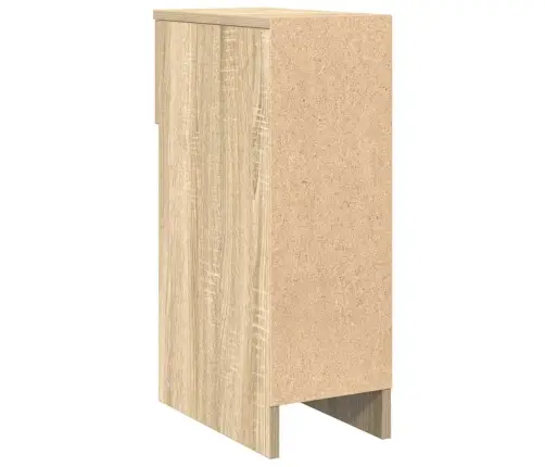 Naktinės Spintelės Su Stalčiumi, 2Vnt., Sonoma, 20X36X60Cm