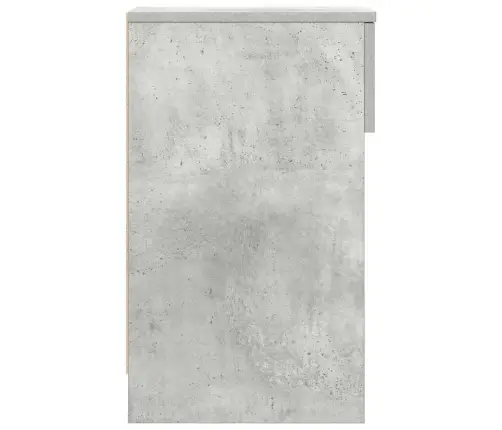 Naktinės Spintelės Su Stalčiumi, 2Vnt., Pilka, 20X36X60Cm Naktinės Spintelės Su Stalčiumi, 2Vnt., Pilka, 20X36X60Cm