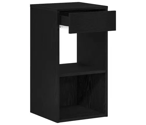 Öökapp Sahtliga, Must Tamm, 35X34X66,5 Cm