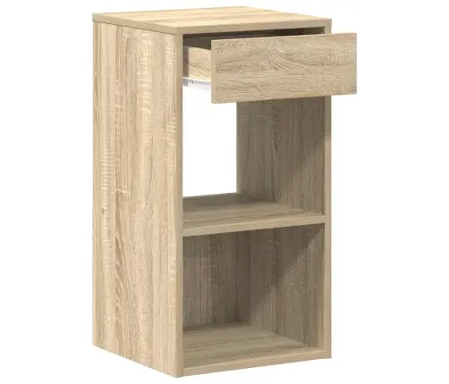 Naktsskapīši Ar Atvilktni, 2 Gab., Ozolkoka, 35X34X66,5 Cm Vidaxl