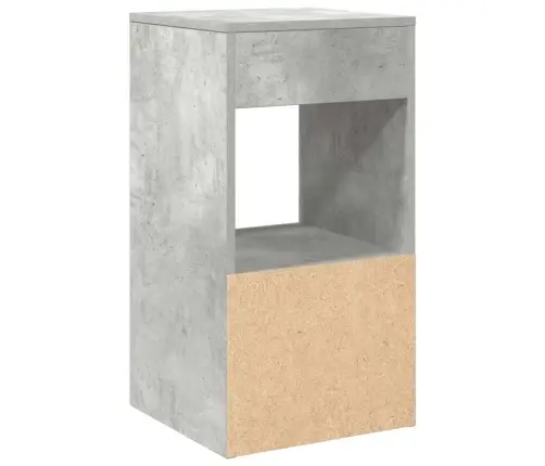 Naktsskapītis Ar Atvilktni, Betona Pelēks, 35X34X66,5 Cm Vidaxl Naktsskapītis Ar Atvilktni, Betona Pelēks, 35X34X66,5 Cm Vidaxl